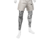 White NK Shorts