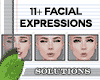 !Ⓜ 11+ face express