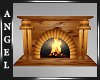 ANG~KnottyPine Fireplace