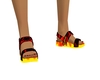 Kids Hot Flame Shoes