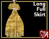 .a Skirt LongFull Gold