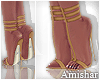 A|M Simone Yellow Heels
