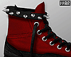 l' Red Spike+Shoes