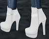White Ankle Boots