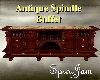 Antique Spindle Buffet