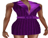 Purple Knit Dress