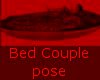 Red Bed Pose