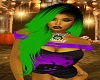 GREEN  HALLOWEEN SKYE