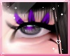 ℓ purple top lashes