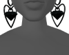 VF Val black earrings