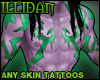Illidan Any-skin Tattoos