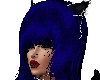 dark blue long hair