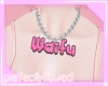 Waifu Necklace - Pink