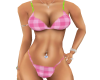 SE-Pink Gingham Bikini