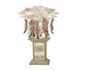Rose Feather Pedestal..