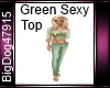 [BD] Green Sexy Top