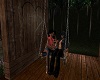 Rustic Cabin Swing/Ani