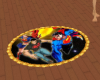 superman& friends rug