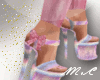 pink cade high heels