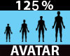 Avatar Scaler 125 %