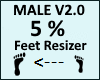 Feet Scaler 5% V2.0