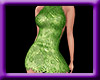 Green lace dress RL