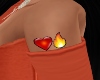 Soul Fire Emoji tat