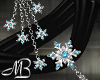 -MB- Snowflakes Necklace