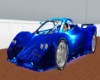 blue neon Luxury CAR