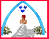 Wedding arch & Doves
