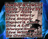 Cowboy Rules Poster