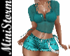 Camila Teal Set