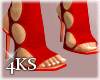 Diamond Heels Red