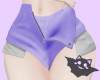 ☽ Shorts Open Purple