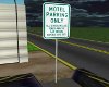 =G= Motel Parking Sign