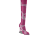 E. Pink Boots 