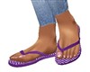 *PURPLE* FLIP FLOPS