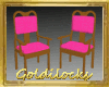 Hot Pink Prim Chairs