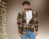 Brown Flannel Plaid Shir