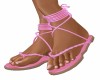 PINK TWIST SANDALS