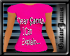 (G) Dear Santa T-Shirt