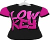 STEM Low Key Tee Pink