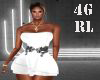 `A` White dress RL