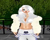 Fluffy Fur Coat White