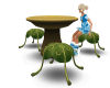 CC-Mushroom Table w/pose
