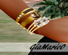 g;I-Kandi gold R wrist