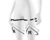 Black Pearls Garters