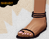 ! Black Earth Sandals