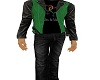 Black&Green butch jacket