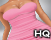 Ruched Dress / Pink